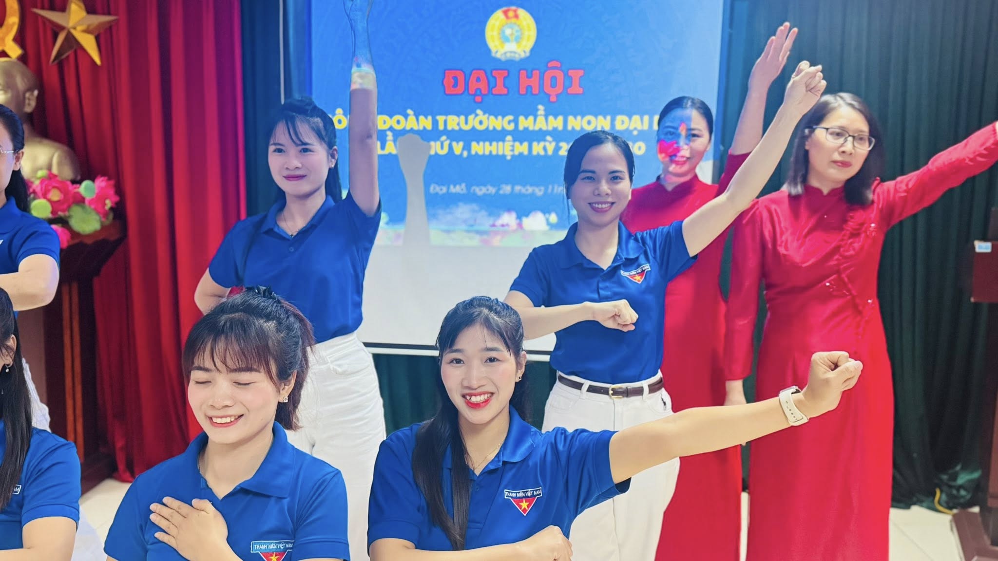 Đại hội Công Đoàn trường Mầm Non Đại Mỗ B lần thứ V