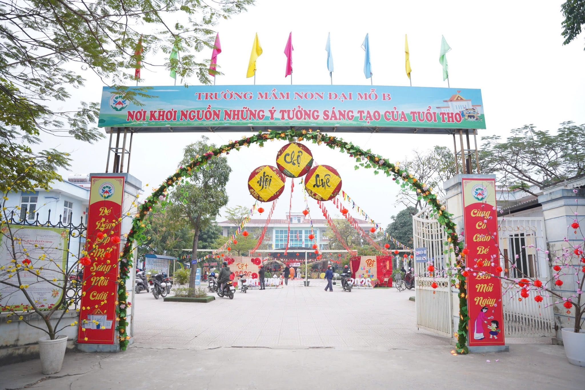 Tết Nhân Ái – Xuân Yêu Thương tại Trường Mầm Non Đại Mỗ B